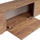 NORDURE TV komoda Onera, braon/crna - EP3058111