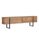 NORDURE TV komoda Onera, braon/crna - EP3058111
