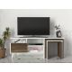 HANAH HOME TV komoda Nature, bela/braon - 756FRN3009