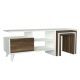 HANAH HOME TV komoda Nature, bela/braon - 756FRN3009