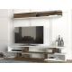 HANAH HOME TV komoda Manyetik, bela/braon - 756FRN3039