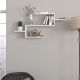 HANAH HOME Polica za knjige Twist, bela - 756FRN3601