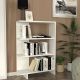 HANAH HOME Polica za knjige Trilion, bela - 756FRN3605