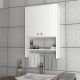 HANAH HOME Kupatilski ormarić Vira, bela - 756FRN3907