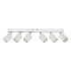 ADVITI Plafonska-zidna spot svetiljka 6xGU10 IP20 55x14.1x6.5 cm Doa, bela - ORNAD-OP-6277WGU10