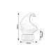 Rabalux Stona lampa Akali LED 2W bukva (76001) - 76001