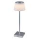 Rabalux Stona lampa Taena LED 4W srebrna (76013) - 76013