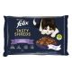 FELIX Vlažna hrana za mačke Tasty shreds 4x80g - 7613287249579