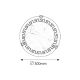 Rabalux Plafonjera Etrusco E27 1x MAX 60W belo staklo - alabaster (7648) - 7648