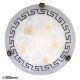 Rabalux Plafonjera Etrusco E27 1x MAX 60W belo staklo - alabaster (7648) - 7648