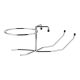 WIN Stoni stalak za kiblu Inox 41x19x19.3cm - WIN-0081