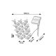 Rabalux Solarna rasveta Bobus LED 006W crna (77002) - 77002