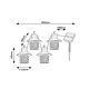 Rabalux Solarna rasveta Ximpu LED 01W crna (77003) - 77003