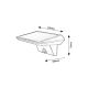 Rabalux Solarna rasveta Qesa LED 10W crna (77005) - 77005