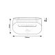 Rabalux Solarna rasveta Brezno LED 32W crna (77006) - 77006