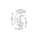 Rabalux Solarna rasveta Zlarin LED 12W crna (77012) - 77012-1