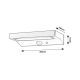 Rabalux Solarna rasveta Korana LED 6W crna (77023) - 77023