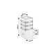 Rabalux Spoljna zidna rasveta Ankara E27 1x MAX 12W antracit siva (77025) - 77025