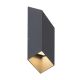 Rabalux Spoljna zidna rasveta Tilburg LED 10W antracit siva (77050) - 77050
