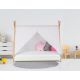 Krevet Sa Nadstresnicom I Dušekom180X80 Tipi Beli - 7795