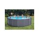 INTEX Bazen sa skimerom, pumpom, merdevinama, pvc 4.78m x 1.24m graphite gray panel pool set - 26384NP