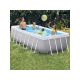 INTEX Bazen pvc 4m x 2m x 1m prism frame rectangular pool set - 26788NP