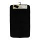 TENDANCE Prostirka za kupatilo 45x75cm, mikrofiber/crna - 7746103