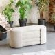 ATELIER DEL SOFA Klupa Rosa Boxed, krem - EP2797892