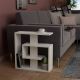 HANAH HOME Klub sto Saly, bela - 776HMS2805