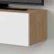 HANAH HOME TV komoda Francy 135, braon/bela - EP3056828