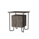 HANAH HOME Noćni ormarić Acres Nightstand, tamno braon - 174434