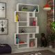 HANAH HOME Polica za knjige Karmato, bela - 776HMS3611