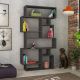 HANAH HOME Polica za knjige Karmato, antracit - 776HMS3614