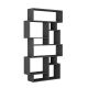 HANAH HOME Polica za knjige Karmato, antracit - 776HMS3614