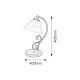 Rabalux Noćna svetla Dorothea E14 1x MAX 40W mat crno (7772) - 7772