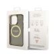 LICENSED GUESS GUESS Futrola za iPhone 14 Pro IML GLITTER PEONY GOLD BLACK MagSafe - GUHMP14LHMPGSK