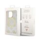 LICENSED GUESS GUESS Futrola za iPhone 14 Pro IML GLITTER PEONY GOLD TRANSPARENT MagSafe - GUHMP14LHMPGST