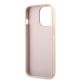 LICENSED GUESS GUESS Futrola za iPhone 14 Pro PU 4G STRIPE PINK - GUHCP14L4GDPI