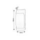 Rabalux Spoljna zidna rasveta Opole E27 1x MAX 12W mat crno (7796) - 7796