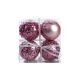 FESTA Novogodišnje kugle scecial roze, set 1/4 - 780107