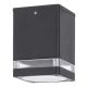Rabalux Spoljna plafonska rasveta Zombor GU10 1x MAX 35W antracit siva (7818) - 7818
