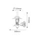 Rabalux Zidna lampa Enna E14 1x MAX 40W crna (7868) - 7868