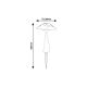 Rabalux Solarna rasveta Funghetto LED 006W bela (7877) - 7877