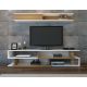 HANAH HOME TV komoda Sims, bela/braon - 788DEC3062