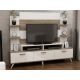 HANAH HOME TV komoda Diana,bela/svetlobraon - 788DEC3075