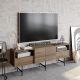 HANAH HOME TV komoda Derin, braon/crna - 788DEC4010