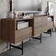HANAH HOME TV komoda Derin, braon/crna - 788DEC4010