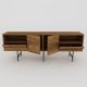 HANAH HOME TV komoda Derin, braon/crna - 788DEC4010