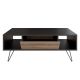 HANAH HOME Sto za dnevnu sobu Mistico Black Walnut - 173285