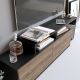 HANAH HOME TV komoda Nexera, braon/crna - 788DEC4034